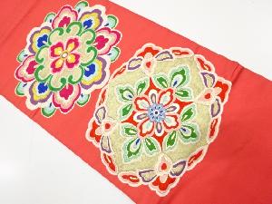 アンティーク　華紋織り出し袋帯（材料）